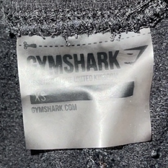 Gymshark High Waisted Jogger Sweat Pants XS Black - Picture 6 of 6